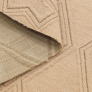 Chất lượng cao 300gsm căng bông Jacquard dệt kim <span class=keywords><strong>Polyester</strong></span> <span class=keywords><strong>Viscose</strong></span> vải cho váy quần áo - Product Image 2