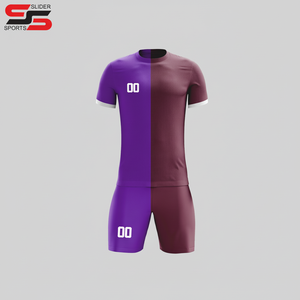 2025 usine directe en gros de haute qualité 100% Polyester personnalisé Club maillots de football et ensembles d'uniformes de football tailles de couleurs personnalisées - Product Image 1