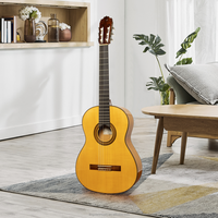 Guitare flamenco artisanale Libretone Master, design original, table en épicéa massif, dos et côtés en cyprès, guitare de concert professionnelle