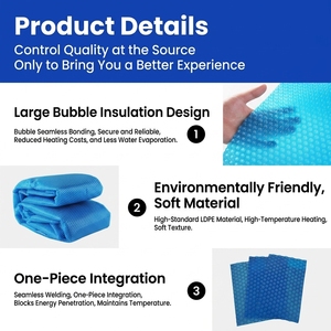 Cubiertas Térmicas Personalizadas para Jacuzzi, Cubierta Solar para Piscina, Cubierta Solar para Piscina Elevada/Enterrada - Product Image 3