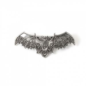 Pince à cheveux gothique chauve-souris Viking, motif ajouré exquis, style rétro gothique, accessoire de coiffure personnalisé et tendance - Product Image 5