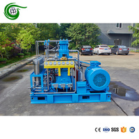 Compresor de Pistón COS CARBONYL SULFIDE Completamente Libre de Aceite, Bajos Costos de Mantenimiento, Entrada de 15 Bares, Salida de 35 Bares, Flujo de 200 Nm3/h