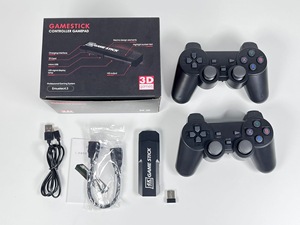 GD10 3D God War X2Plus Console de jeu TV PSP King Fighters 4K HD Wireless Game Stick Connexion 2.4G 128GB Mémoire supportant <span class=keywords><strong>les</strong></span> jeux - Product Image 6