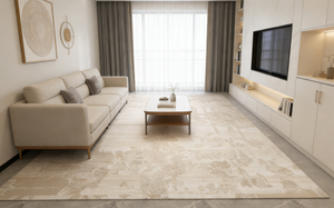 Tapis tissé Wilton à motif persan en polypropylène, tapis durable pour hall d'hôtel et salon - Product Image 6