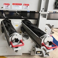 Raboteuse à banc automatique pour bois avec tête de coupe hélicoïdale, moteur d'alimentation de 3,7 kW et puissance de 15,5 kW