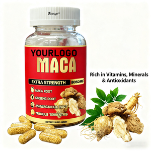 EUR chúng tôi nóng bán OEM/ODM Maca gốc bổ sung viên nang với 8050mg + Ashwagandha & nhân sâm cho người lớn căng thẳng & tâm trạng hỗ trợ - Product Image 5