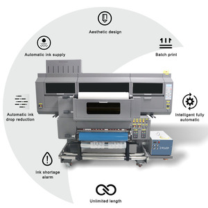 Vente en gros de gobelets en bois et verre machine d'<span class=keywords><strong>impression</strong></span> d'autocollants en chaîne A1 AB film en feuille d'or a et B pour imprimante UV DTF avec plastifieuse - Product Image 3