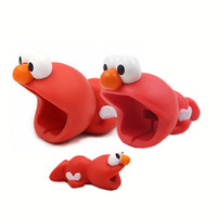 Couverture de protection de données de câble de charge de dessin animé mignon casque de câble USB