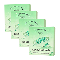Masker Mata Hidrogel Dingin dengan Tali Elastis Mengandung Bubuk Herbal untuk Meredakan Sindrom Mata Kering dan Kelelahan Mata