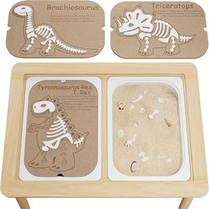 Table Sensorielle <span class=keywords><strong>Flisat</strong></span> Trofast avec Insert pour Puzzle Dinosaure Lot de 3 - Product Image 4