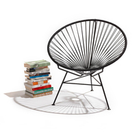 Chaise longue de plage en rotin tressé, vente directe d'usine, mobilier d'extérieur pour balcon, tabouret de canapé en rotin, chaise de loisirs pastorale