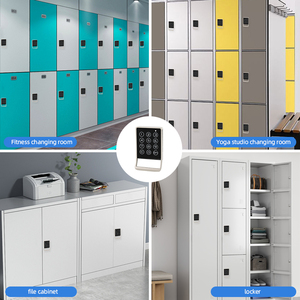 アンチタンパーデザイン付き高セキュリティ電子キーパッドロックオフィス用ファイルキャビネット - Product Image 2