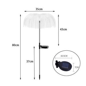 Lámpara LED Solar Impermeable con Forma de Medusa, con Control Remoto, IP65, Ángulo de Haz de 360°, para Decoración de Jardín Exterior, Día de San Valentín - Product Image 6