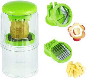 Cortador de Verduras y Frutas CL431 al por Mayor, Accesorios de Cocina, Herramientas para Cocinar, Pelador y Cortador de Zanahorias y Patatas - Product Image 2