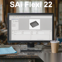 플렉시 22 인쇄 및 커팅 소프트웨어 (컬러 관리 기능 포함) 윈도우 10 및 11 지원, 간판 제작소용, 30일 무료 체험