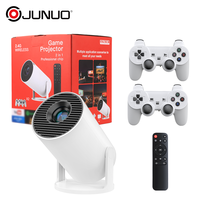 Proyector Portátil HY300-G1 720P 120ANSI LM Enfoque Manual Controles Inalámbricos Dobles WiFi Android Muchos Juegos