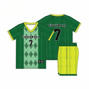 Jersey Sepak Bola Grosir OEM Ringan, Bernapas, Menyerap Keringat, Cetak Transfer Panas, Logo dan Nomor Kustom, Lengan Pendek - Product Image 4