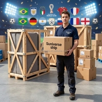 Mehrkanaliger Logistik-Spediteur China-Europa Maßgeschneiderte Fußballtrikots Sportbekleidung Elektronikzubehör Sichere DDP-Luftfracht 24/7