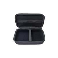 Sac de voyage et étui multifonctionnels personnalisables en EVA imperméable et antichoc, noir, 22*13*8CM