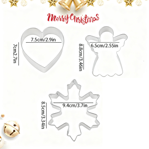 Giáng sinh <span class=keywords><strong>Snowman</strong></span> <span class=keywords><strong>Snowman</strong></span> theo chủ đề thủ công bằng thép không gỉ NƯỚNG <span class=keywords><strong>COOKIE</strong></span> cắt cho fondant <span class=keywords><strong>cookie</strong></span> và Bộ nướng - Product Image 2