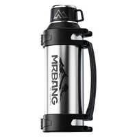 Termo de Acero Inoxidable con Aislamiento de 24-36 Horas, Antiderrames, Ecológico, No Tóxico, para Senderismo y Escalada, con Logotipo Personalizado