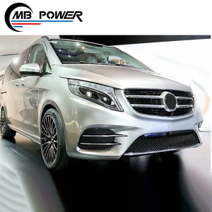 Ajuste perfecto V CLASS <span class=keywords><strong>Vito</strong></span> W447 V260L TI 2016 <span class=keywords><strong>2017</strong></span> 2018 año PP apto para rejilla de parachoques delantero difusor de parachoques trasero kit de carrocería Coche - Product Image 4