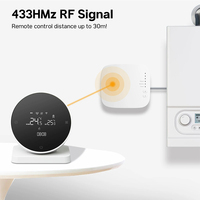 Système d'automatisation de thermostat RF sans fil RKHK, passerelle à écran tactile avec panneau de commande vocal Alexa, récepteur Tuya pour maison intelligente