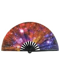 13 Inch 33 cm Bamboo Brand Hand Fan As Souvenir <b>Gifts</b> Wave Large Hand Fan - Product Image 2