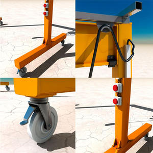 पोर्टेबल उठाने वाली छोटी क्षमता इलेक्ट्रिक गैन्ट्री क्रेन 1 टन 2टन 5 टन 7 टन 10 टन इलेक्ट्रिक गैन्ट्री क्रेन - Product Image 4