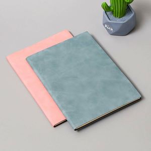 Classic Business Office Custom A5 Daily <b>Planner</b> Leather Notebook <b>Journal</b> Promotional Use 100 Pages Glue Bound - Product Image 4