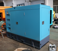 Groupe électrogène diesel silencieux Weichai fiable 24kW 30kVA monophasé/triphasé pour usage domestique, agricole, commercial, de construction et d'urgence