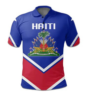 Camiseta de Fútbol de Haití de Alta Calidad al por Mayor, Gorra de Haití, Polo, Camiseta con Bandera, Productos de la Serie Haití, Impresión Digital para Actividades