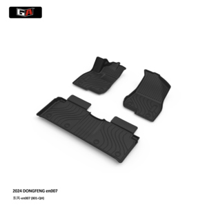 พรมปูพื้นรถยนต์ GA ECO 3D TPE สำหรับรถยนต์ DONGFENG E007 ปี 2024 ทำความสะอาดง่าย ทนทาน ไม่มีกลิ่น อุปกรณ์ตกแต่งรถยนต์ - Product Image 2