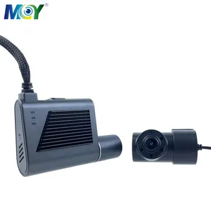 Mcy เครื่องบันทึก DVR ในรถยนต์4G แอนดรอยด์1080P ระบบตรวจสอบไดรเวอร์ DMS ระบบ WiFi ADAS SOS GPS ติดตามกล้องติดรถยนต์ผ่านแอปพีซีแบบเรียลไทม์ CONT