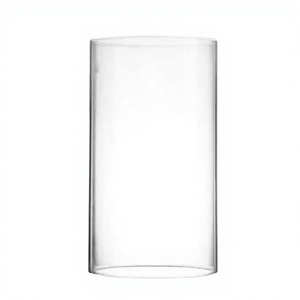 FINE Chandelier en verre minimaliste, plusieurs tailles disponibles, design ouvert, abat-jour cylindrique sans fond, style antique - Product Image 3