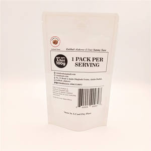 1kg de farine de protéine de lactosérum en poudre feuille d'aluminium pour l'emballage de toner conception alimentaire <span class=keywords><strong>3kg</strong></span> avec fermeture éclair sac d'emballage supérieur - Product Image 5