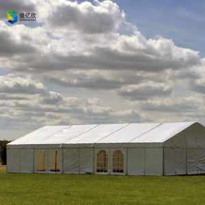 50 100 300 500 लोगों के लिए सफेद pvc 20x30 वेडिंग हॉल मार्की इवेंट पार्टी तम्बू - Product Image 2