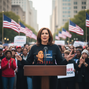Camiseta de manga larga Alexandria Ocasio-Cortez Aoc Agent Of Change - Product Image 3