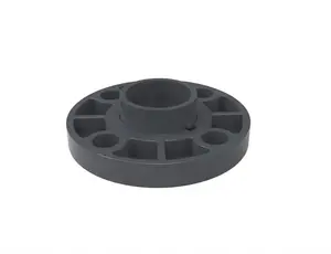 Fabricante Boa Qualidade Indústria PVC Flange UPVC Pipe Fitting Blind Flange Plastic Pipe Fitting PVC Flange