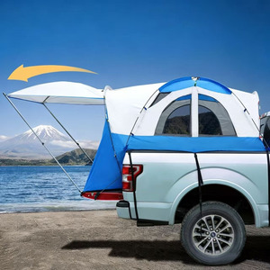 Tente pour pick-up 4-5 personnes, installation rapide, tissu Oxford, imperméable, protection solaire, protection contre la pluie, protection UV, camping trois saisons, extérieur - Product Image 3