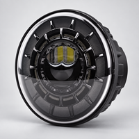 Vente en gros de nouveaux phares de voiture ronds de 7 pouces pour la modification des phares de Jeep Wrangler, projecteur LED de 7 pouces