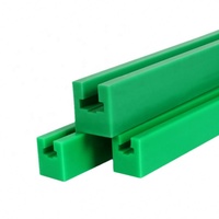 Profil de bande d'usure personnalisé convoyeur à roulement à glissière en plastique Uhmw Hdpe Uhmwpe Guide-chaîne en nylon