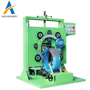 Fully automatic stretch film wrapping machine with turntable stretch film wrapper with pallet