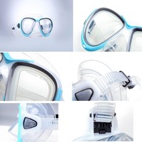 Wave Hot Selling Masque de plongée et tuba pour adultes et enfants Masque de plongée