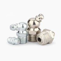 Nouveau Raccord de Graissage Hydraulique à Haute Performance pour Camions Lourds, Filetage Métrique M6 M8 M10, 1/8 1/4 BSP/NPT, 45 et 90 Degrés