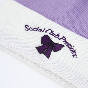 New Bow-Embroidered Knitted <strong>Hat</strong>: Cartoon-Style Embroidered <strong>Woolly</strong> <strong>Hat</strong> for <strong>Men</strong> and Women - Warm Winter <strong>Hat</strong> for Autumn and Winter - Product Image 4