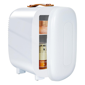 <span class=keywords><strong>Mini</strong></span> Refrigerador Termoeléctrico Portátil de Lujo, Color Blanco, 5 Litros, 6 Latas, 12V 220V, Pequeño y Elegante, Venta al Por Mayor - Product Image 1