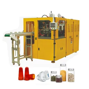 Custom small business solution automatic plastic clear pet bottle stretch blowing molding machine