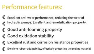 <span class=keywords><strong>Huile</strong></span> <span class=keywords><strong>hydraulique</strong></span> anti-usure spécifique aux machines d'ingénierie <span class=keywords><strong>HV</strong></span> <span class=keywords><strong>46</strong></span>, adaptée aux systèmes haute pression tels que les excavatrices et les grues - Product Image 6