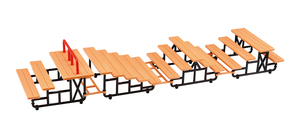 Parc de skate pour garçons en plastique et bois avec escalier de <span class=keywords><strong>skatepark</strong></span>, conception DIY à combinaison libre, style BMX - Product Image 2